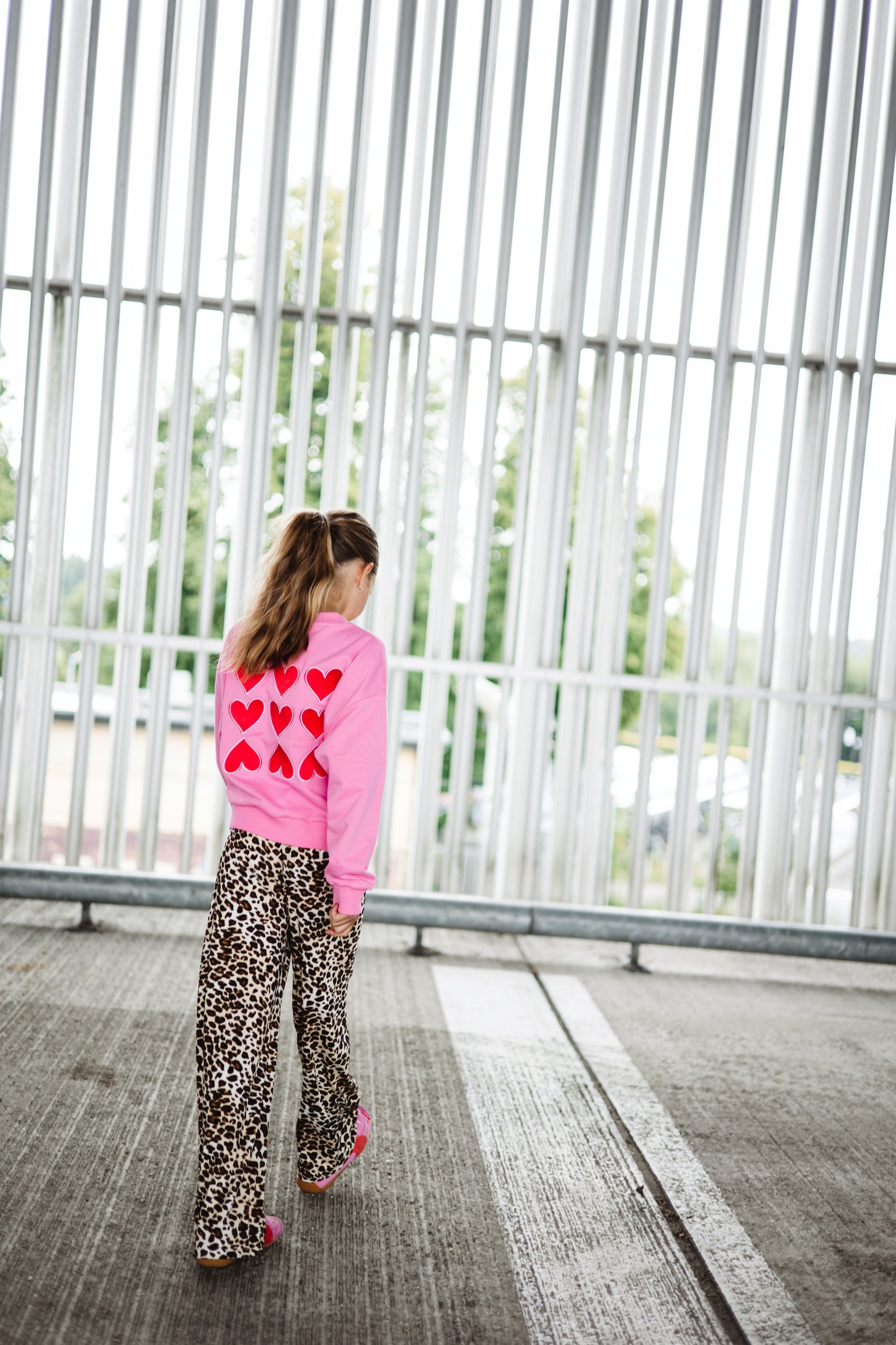 Salty sweater hearts pink