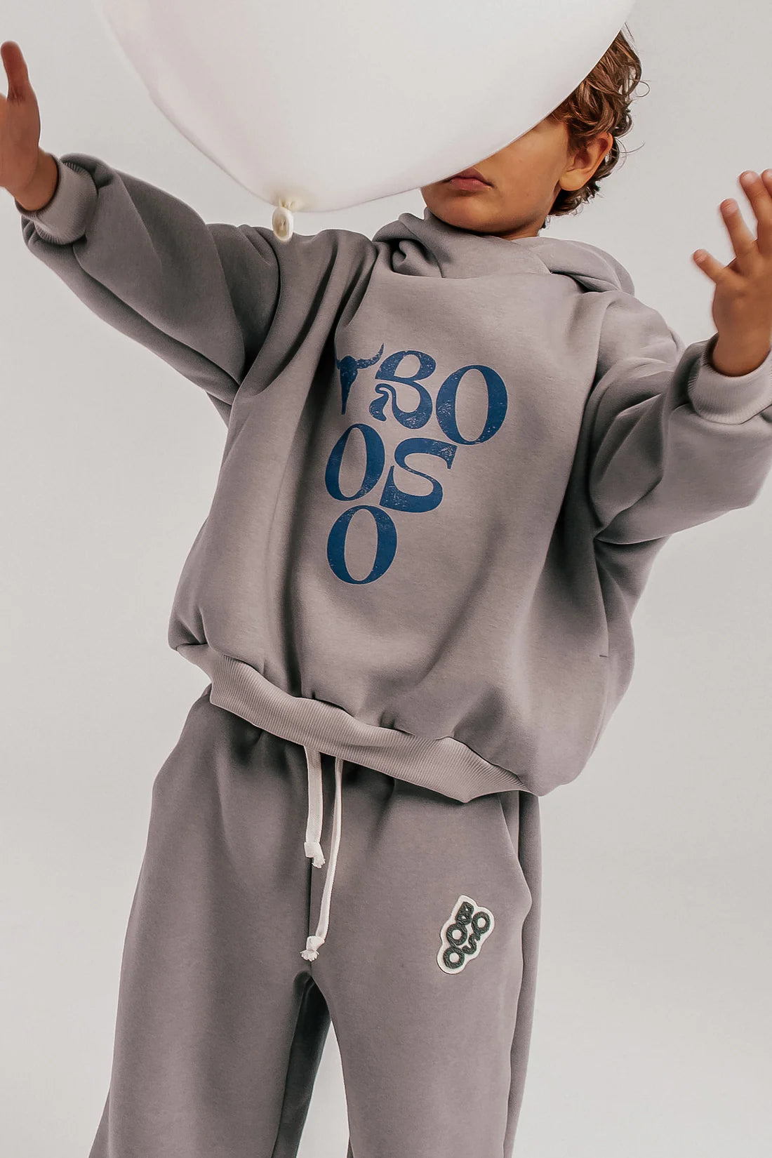 Wide warm grey sweater