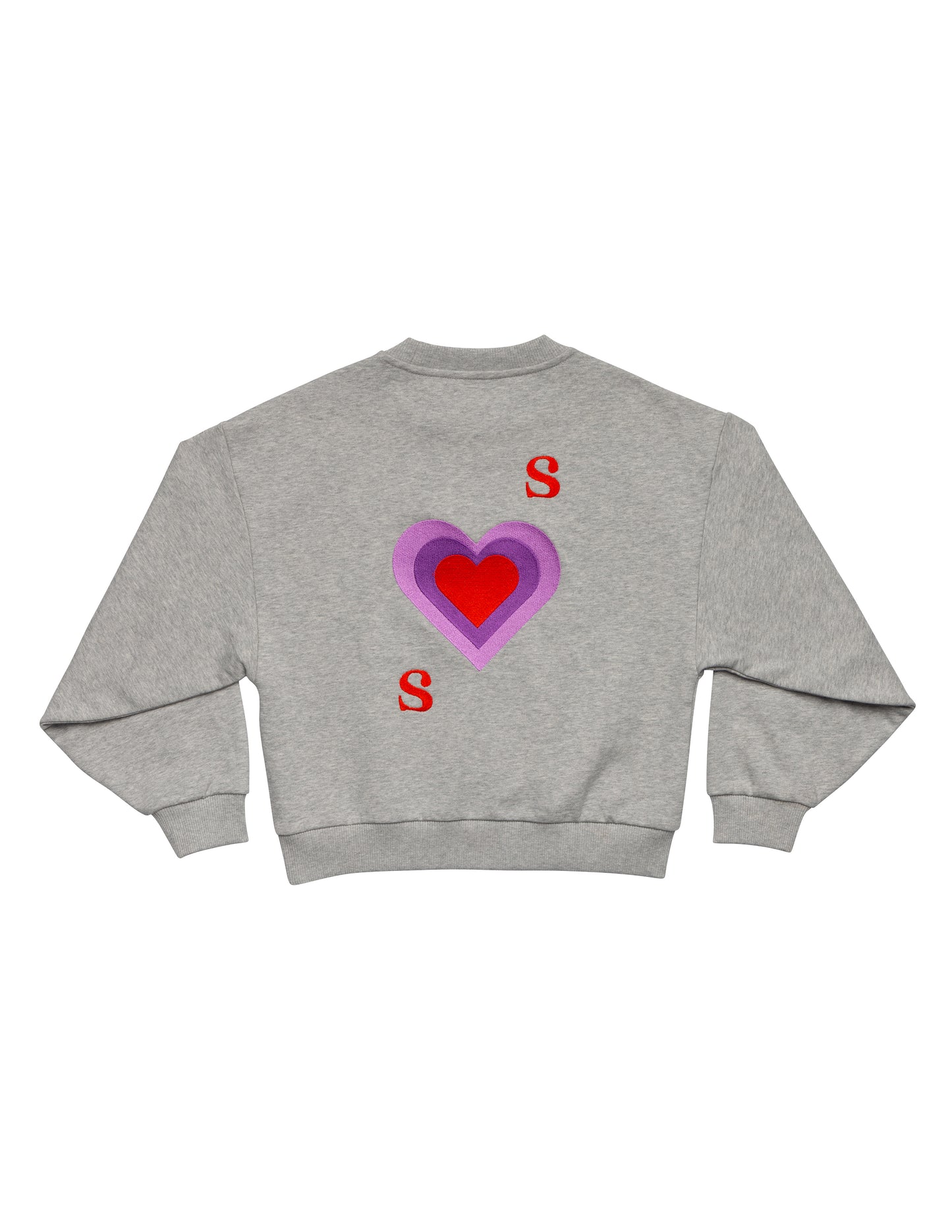 Salty sweater hearts Grey