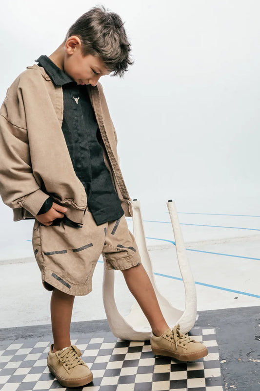 Shape beige vintage shorts