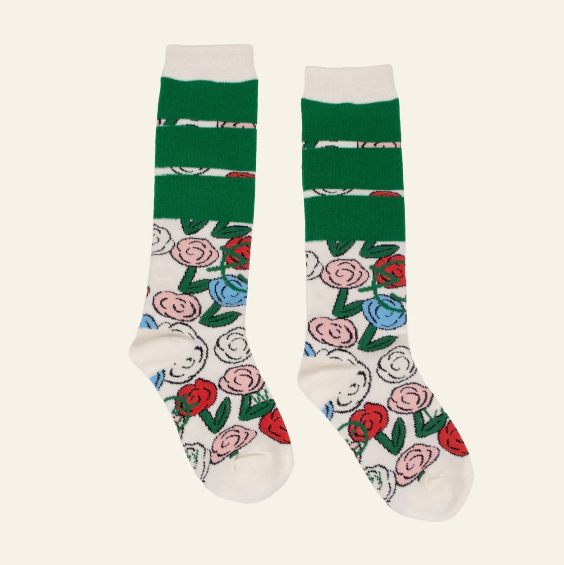 Dancing dahlia socks