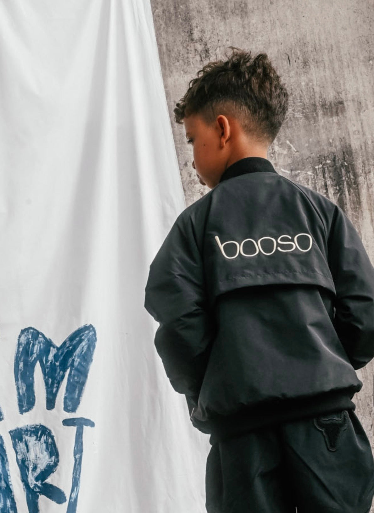 Bomber black taslan
