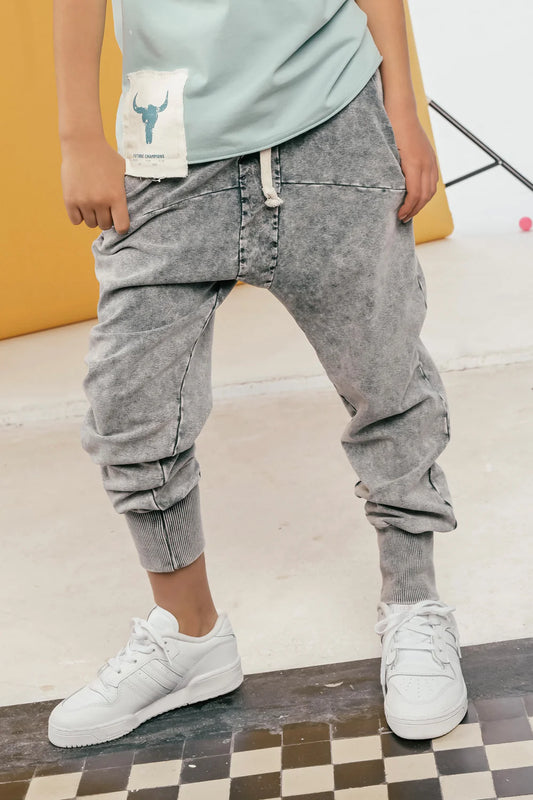 Acid grey pants