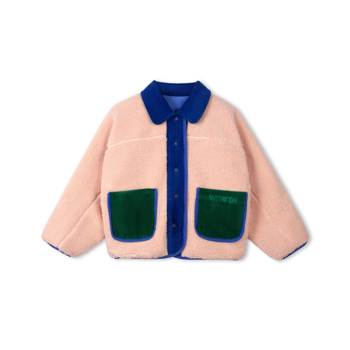 Reversible faux fur jacket