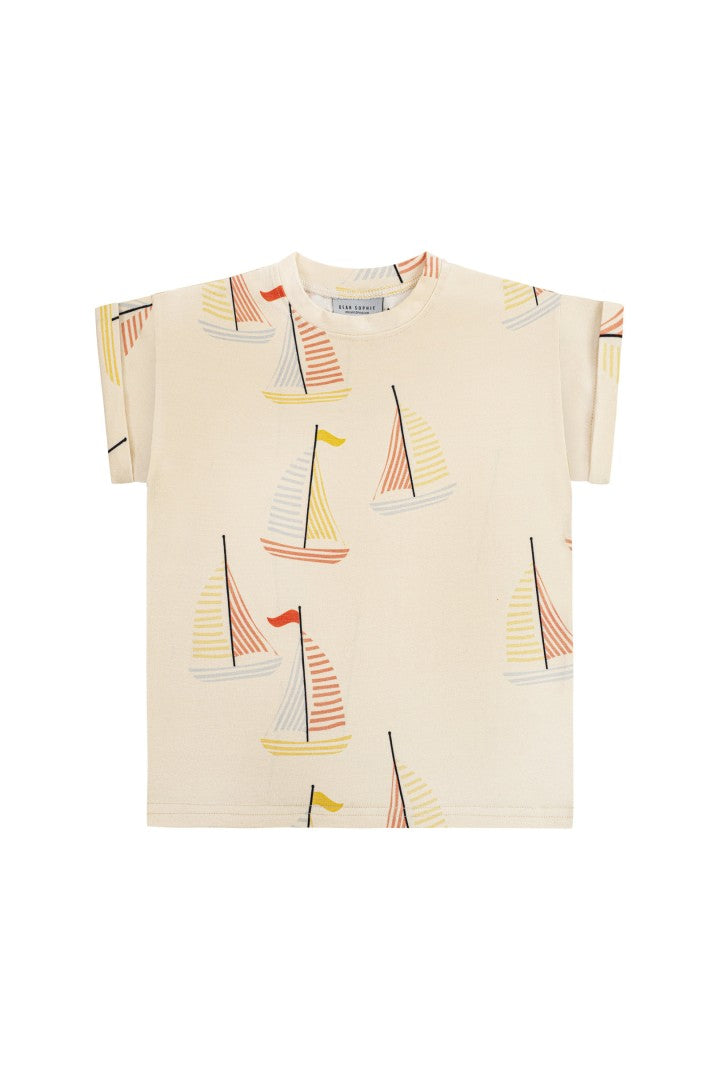 Boat yellow tshirt