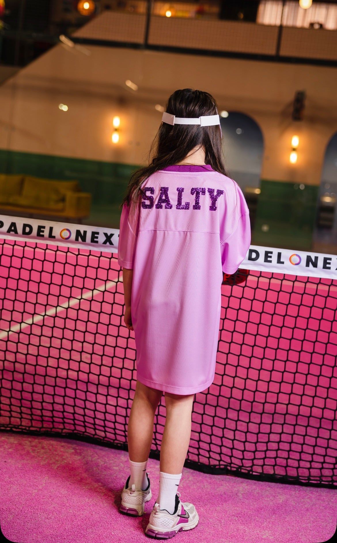 Salty sport tee dress Lilac
