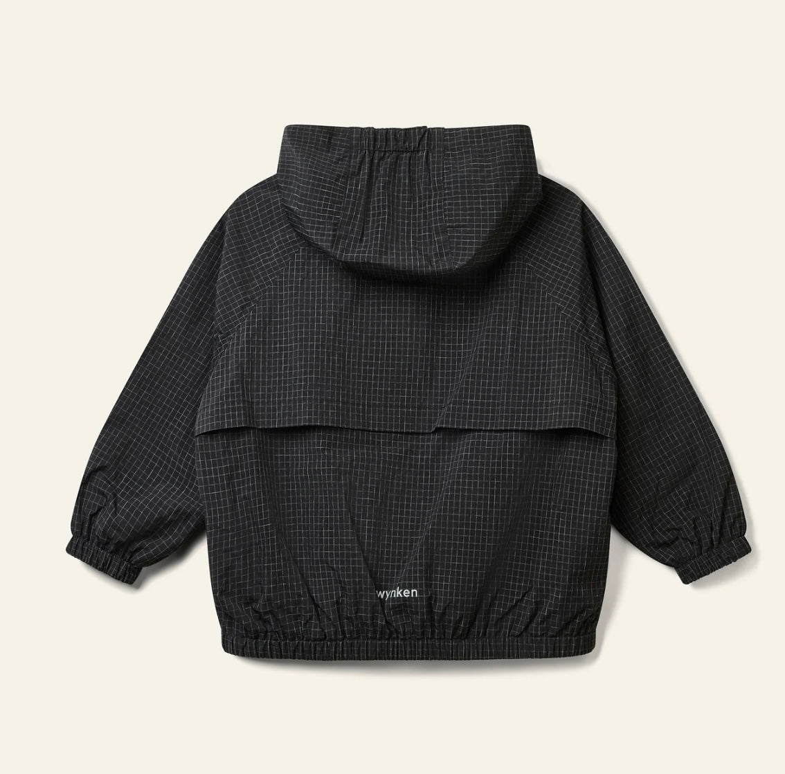 Loco jacket charcoal grid