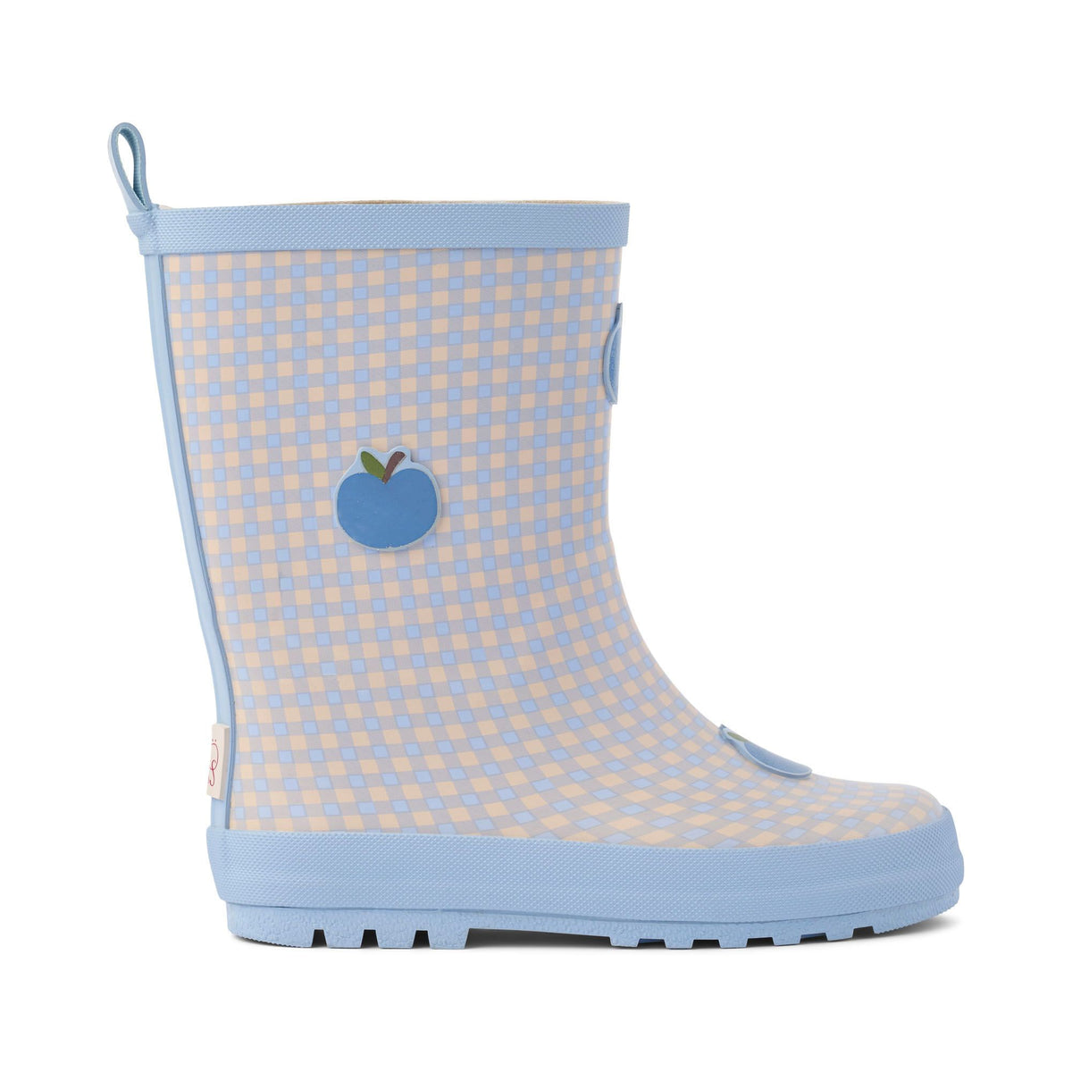 Misty Rainboots in apple ghingham
