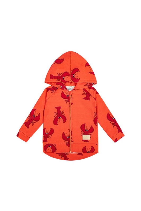 Lobster red hoodie