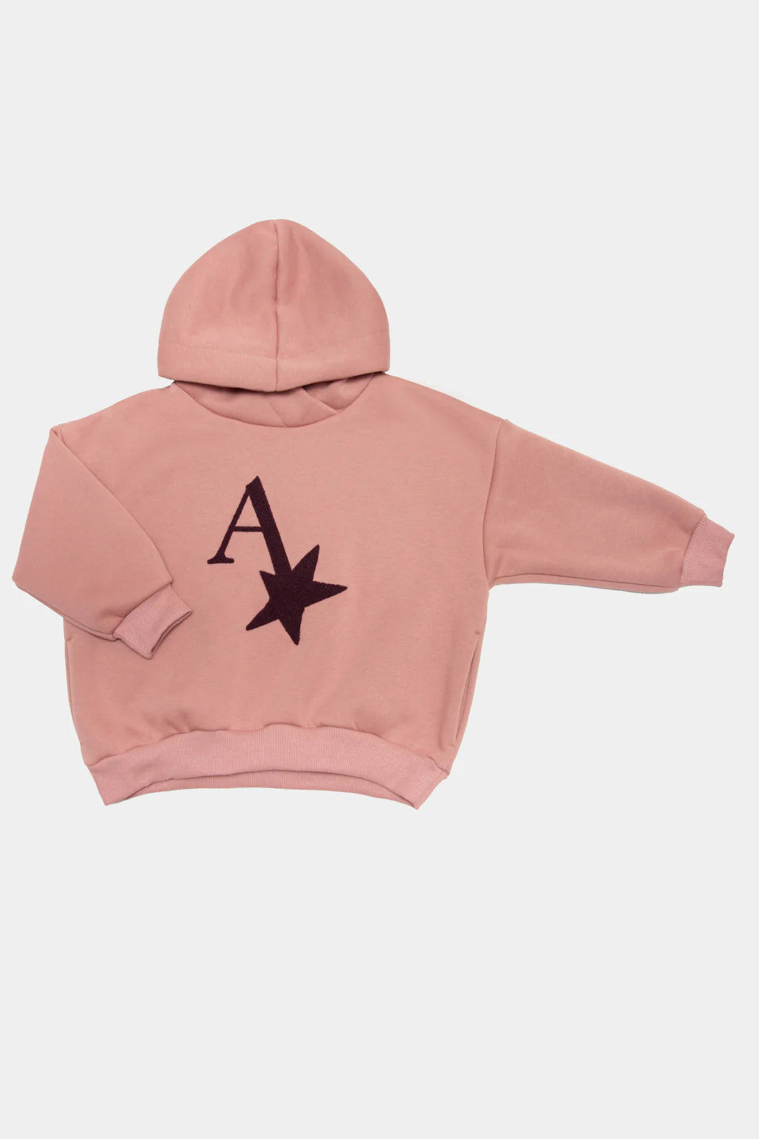 Wide Pink Hoodie
