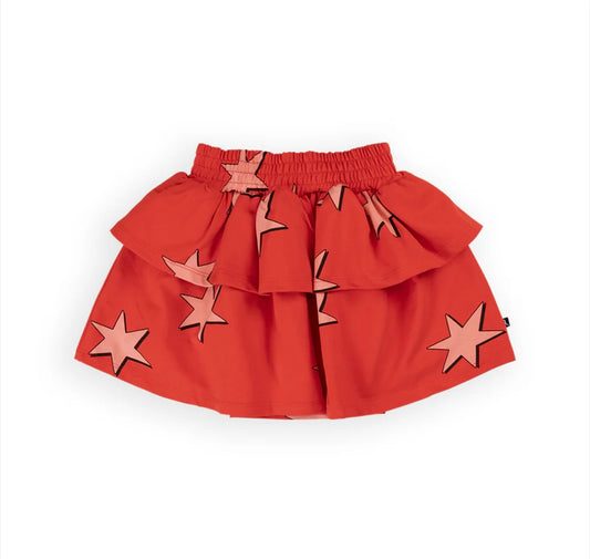 Stars layered skirt