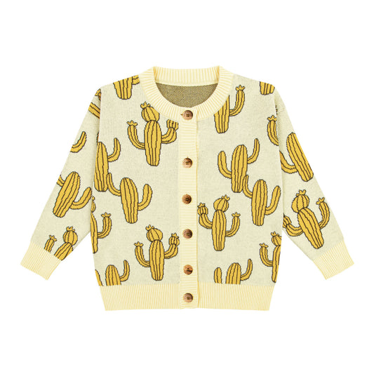 Cactus yellow cardigan