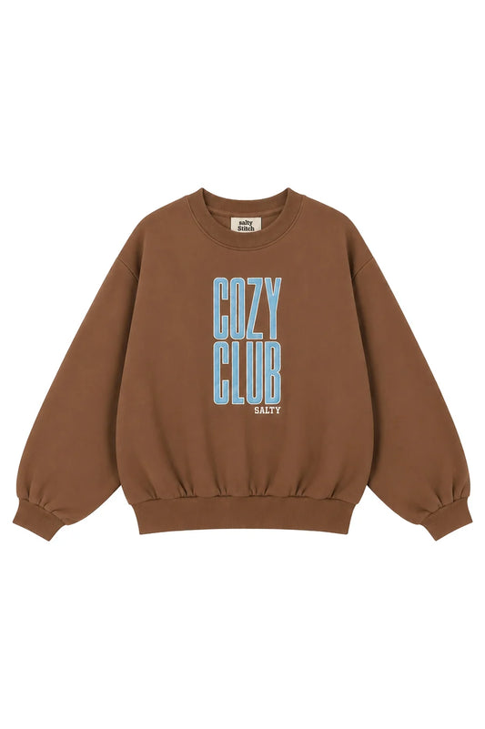 Cozy club brown warm sweater