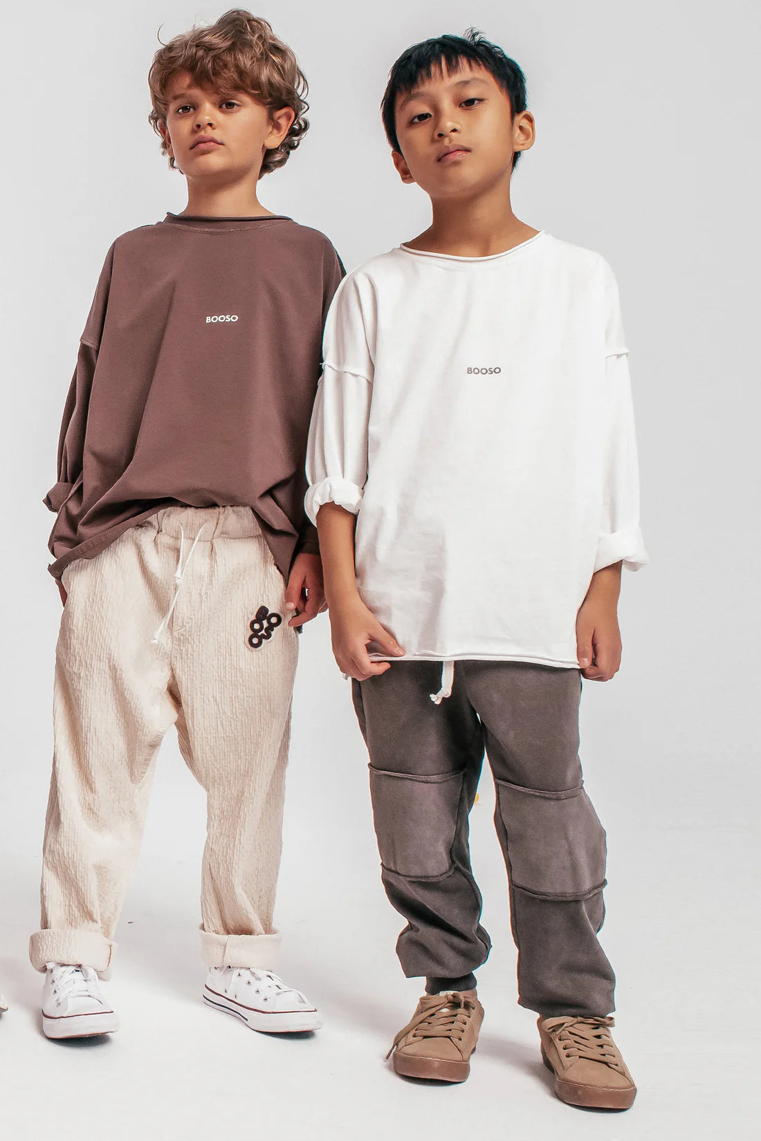 Boxy longsleeve ecru