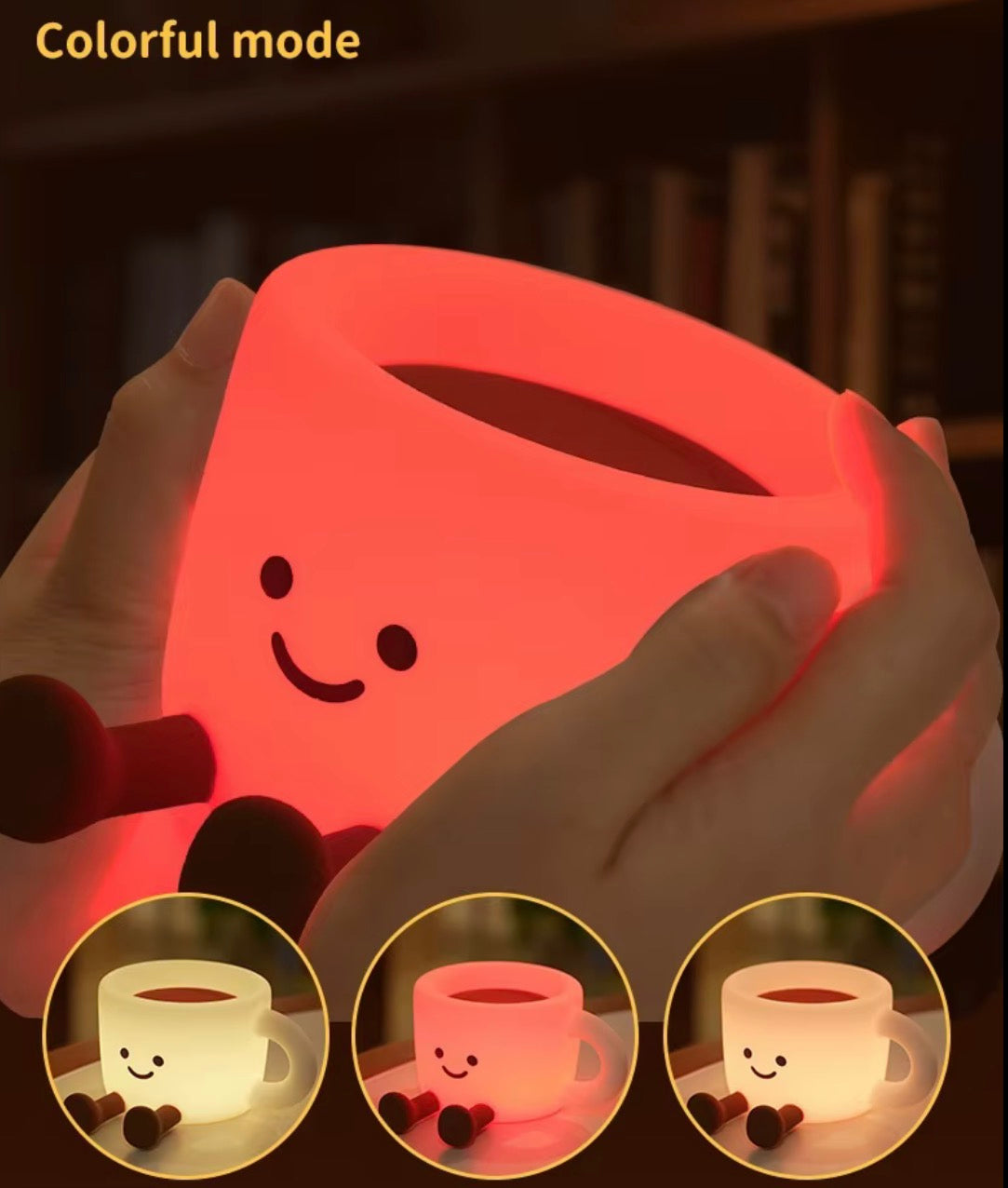 7-color Silicone cup light