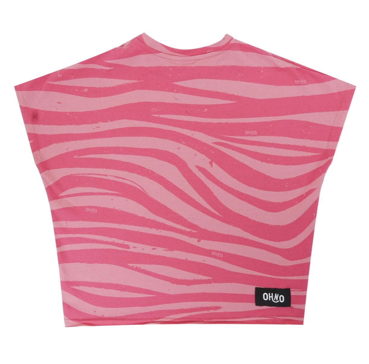 Pink zebra T-shirt