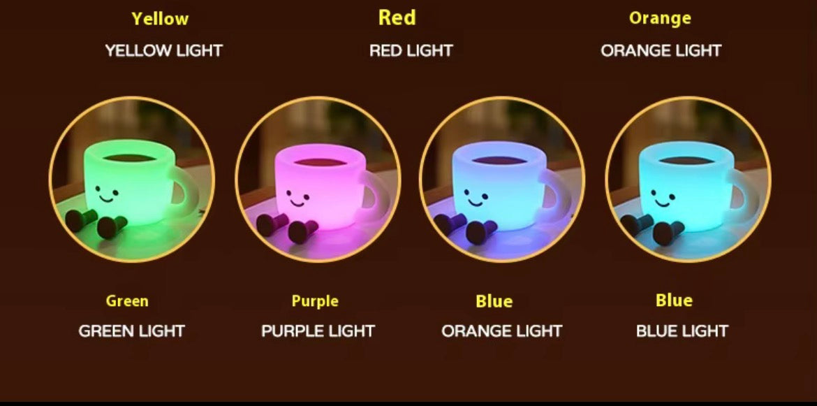 7-color Silicone cup light