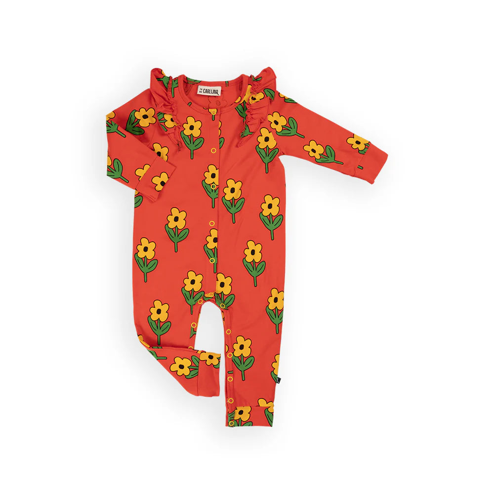 Flowers baby jumpsuit