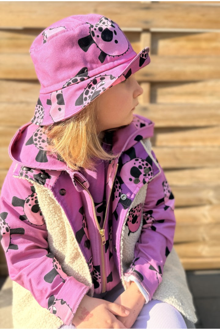 Blowfish purple hat