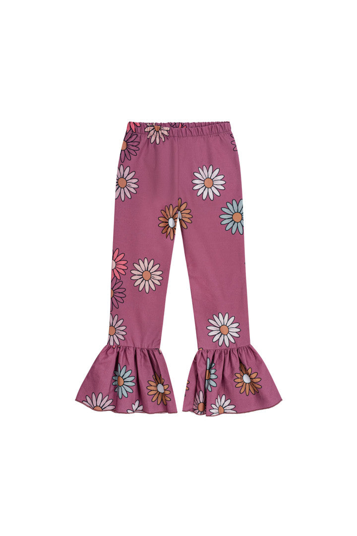 Flowers heather pants