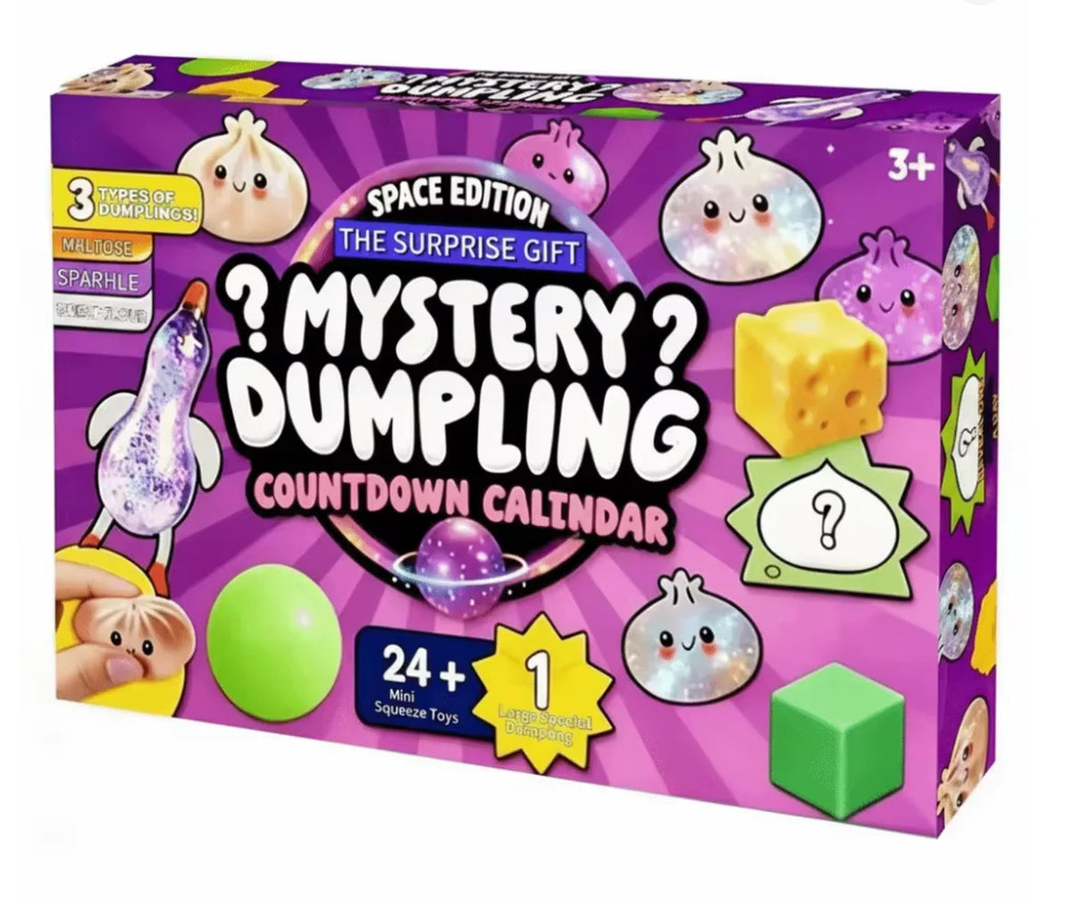 Mystery dumpling countdown calendar