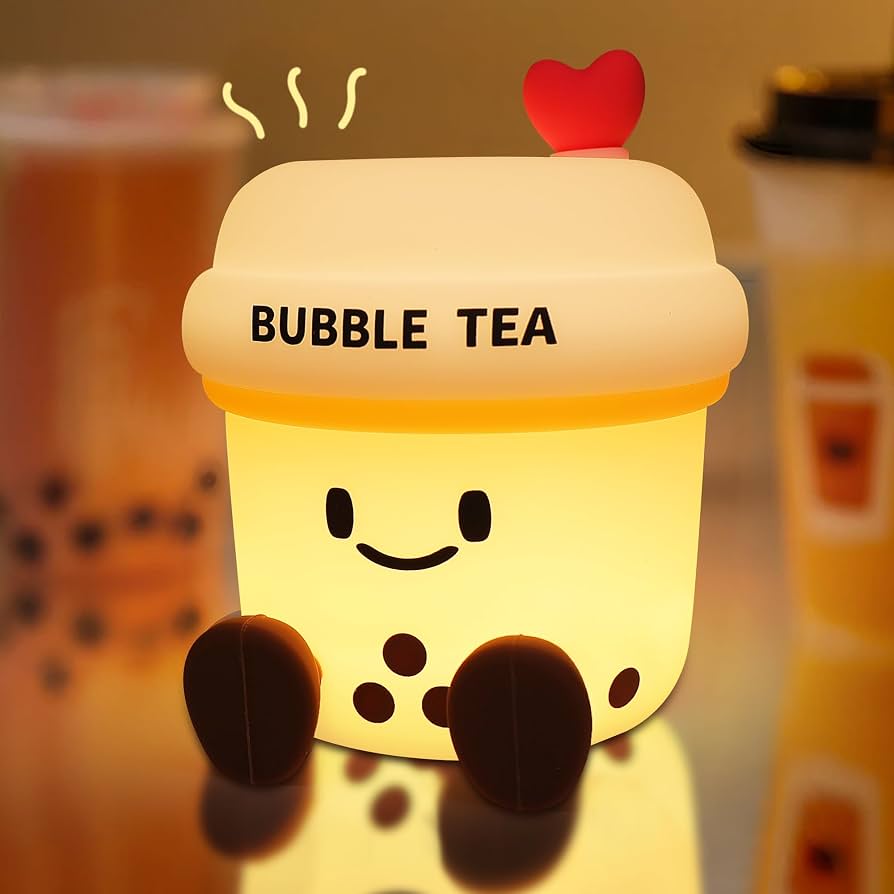 Boba tea cup night light