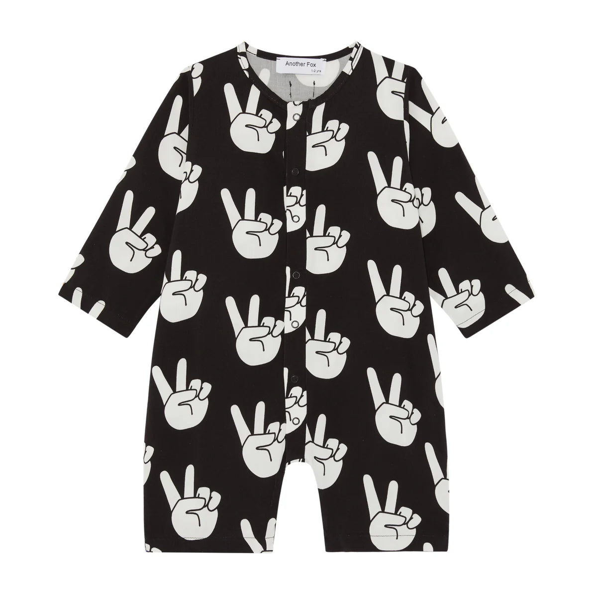 Peace sign kids jumpsuit