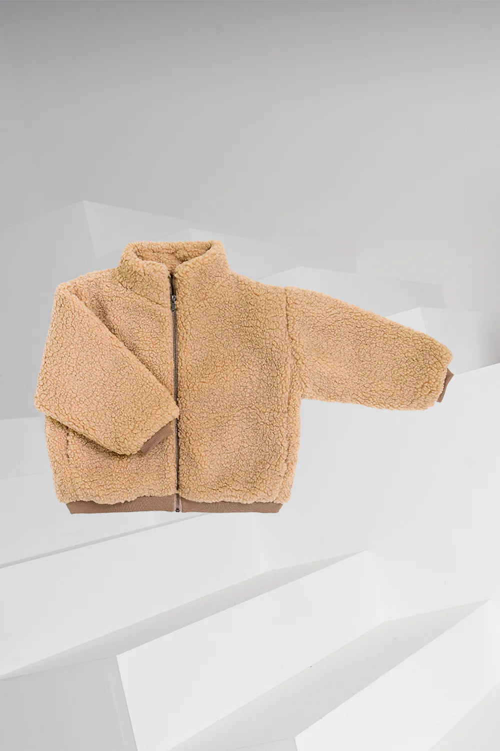 Teddy coat camel