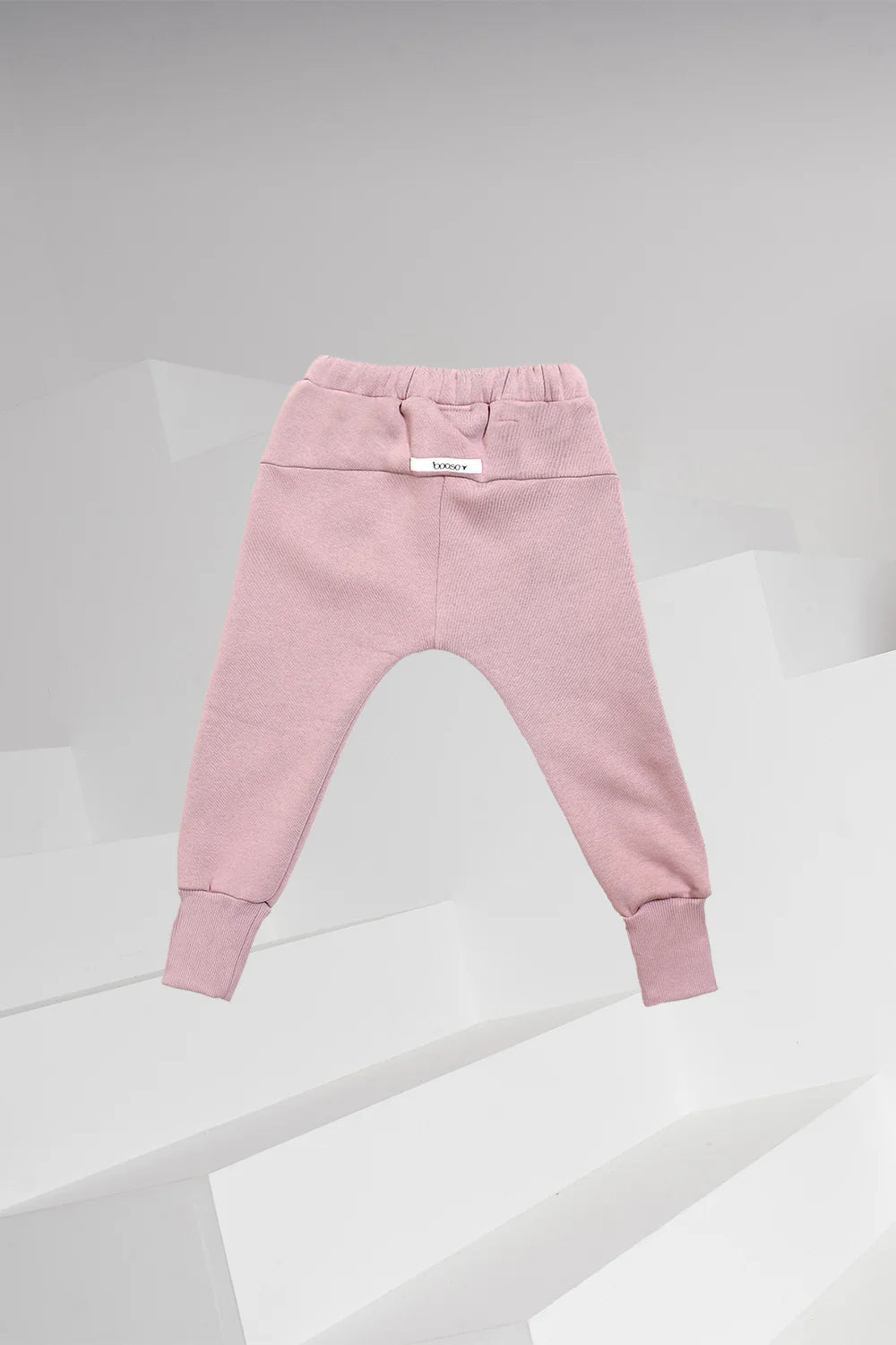 Warm wide joggers pink