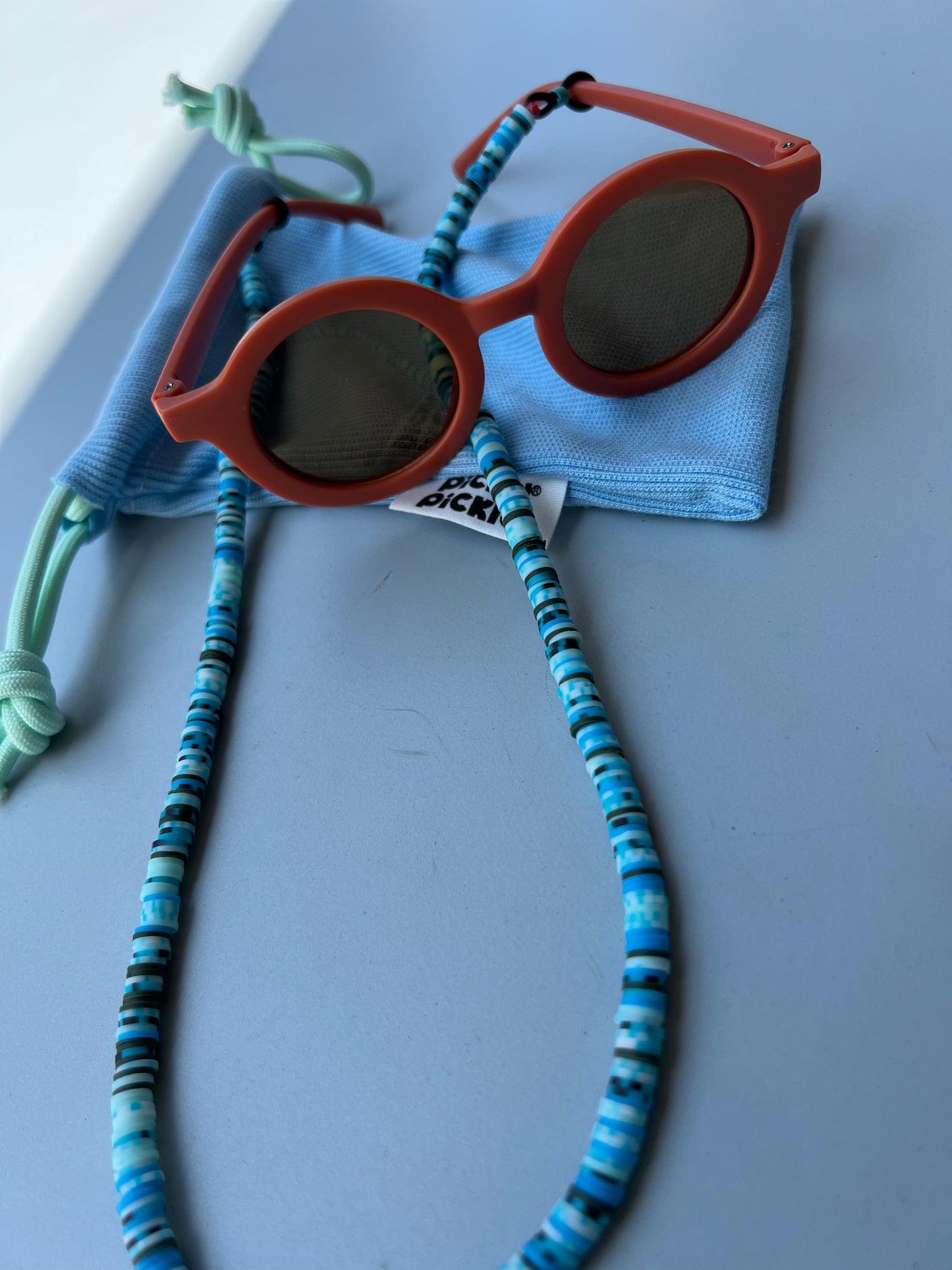 Pickypickle burnt orange round sunnies