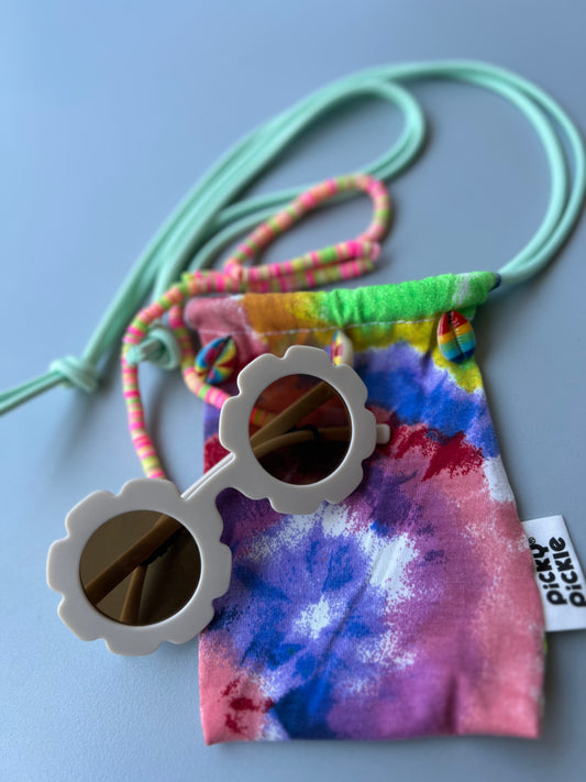 Pickypickle cream flower sunnies