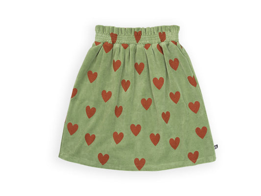 Hearts long skirt