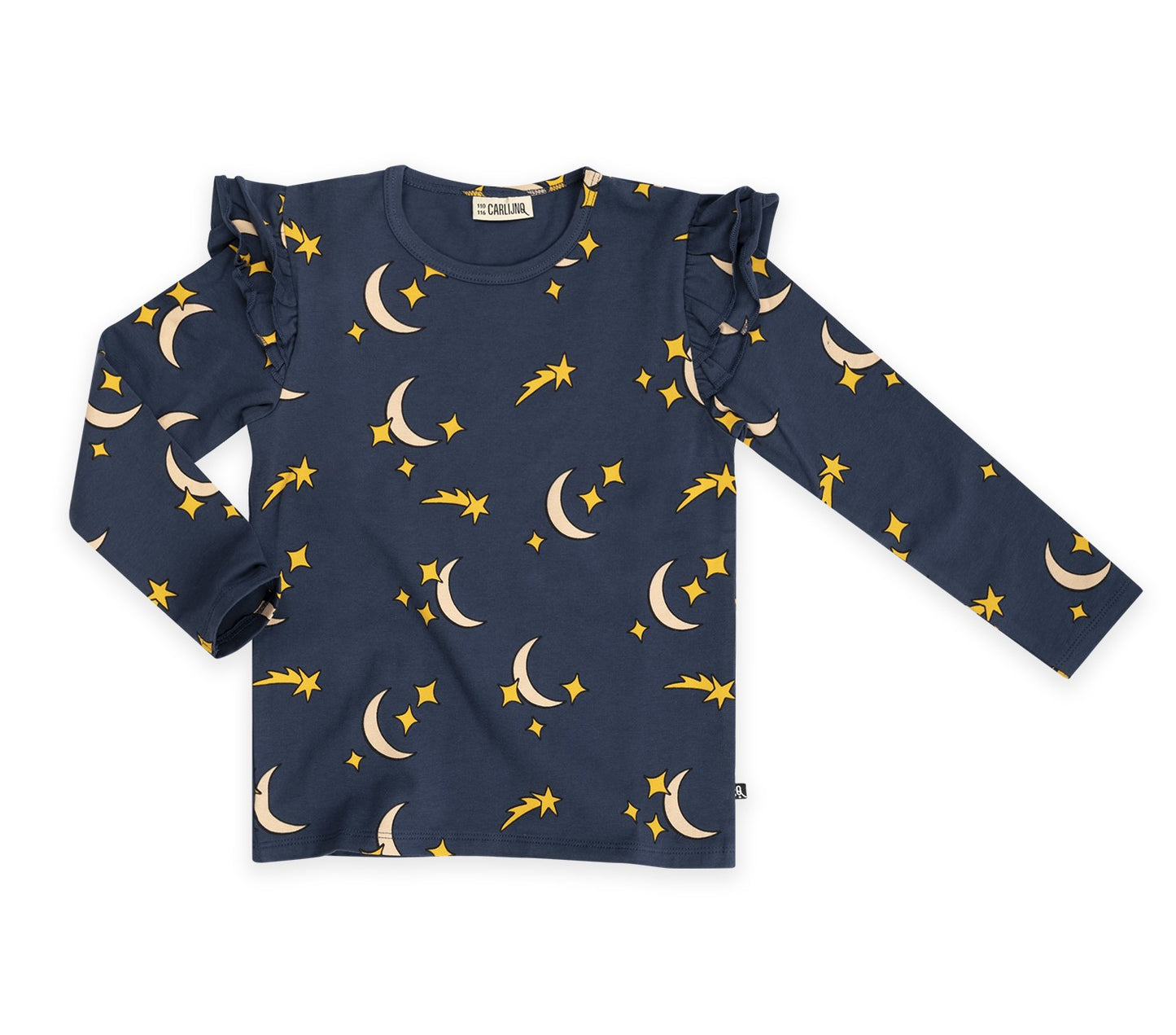 Starry nights ruffled longsleeve