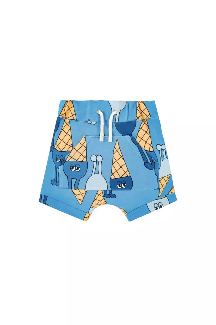 Ice cream blue shorts