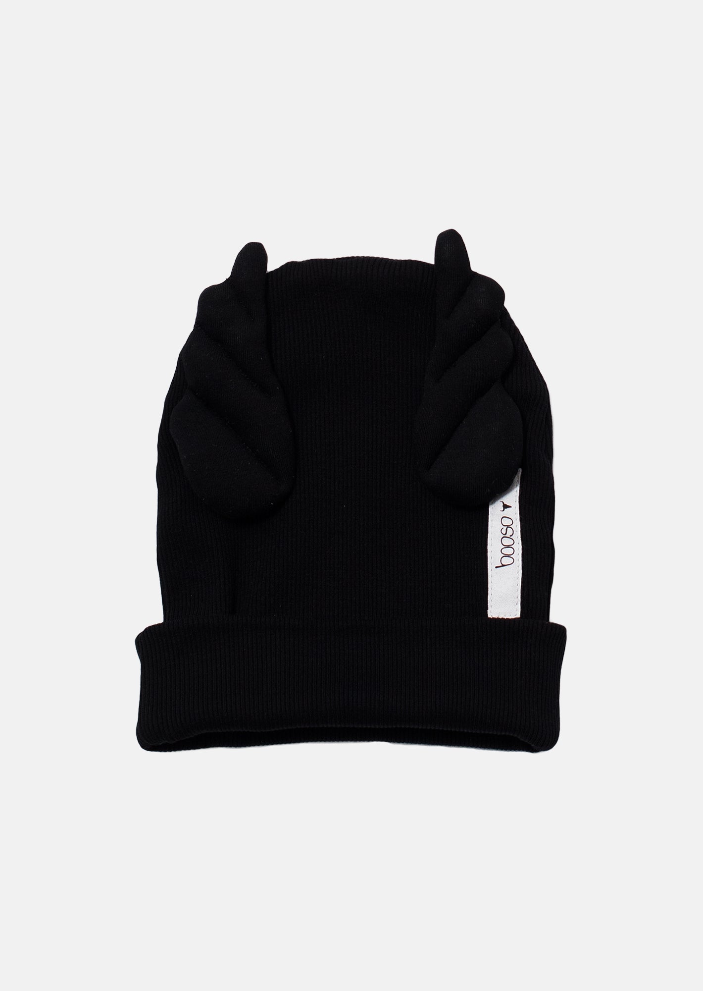 Wings beanie in black